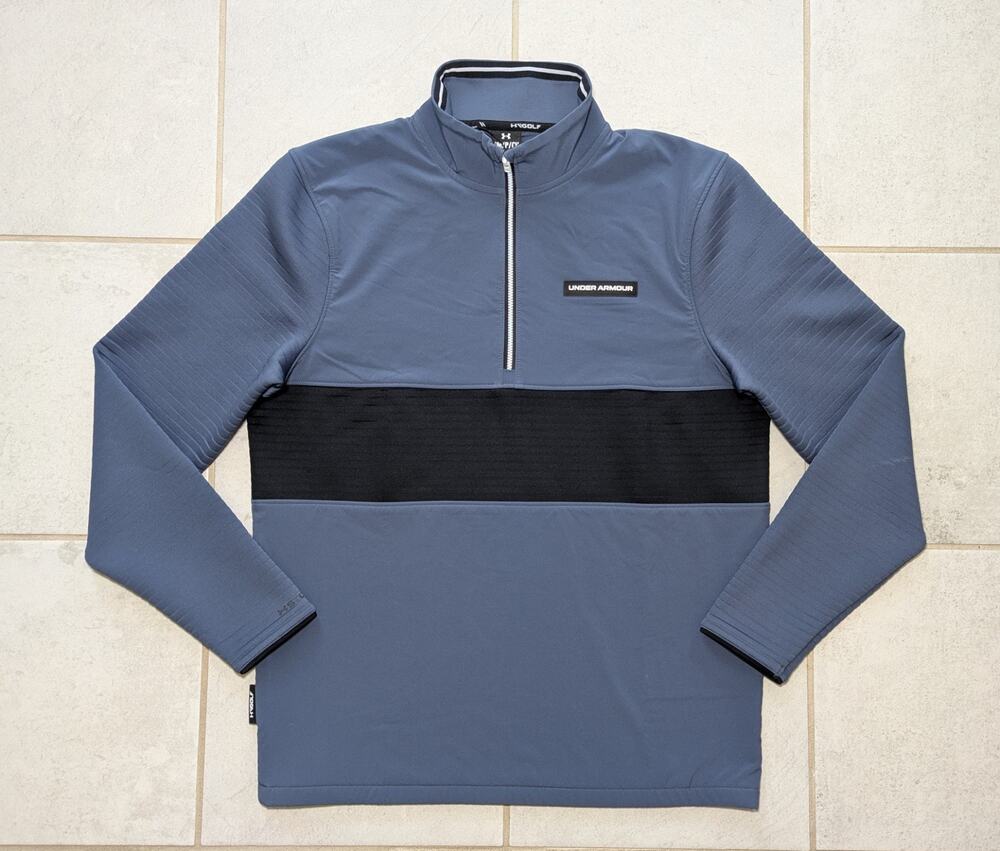 Under Armour Men's Small UA Storm Daytona HZ Quarter Zip Blue 1379723